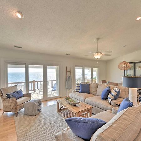 Waterfront Harkers Island Home Sunset View And Dock Экстерьер фото
