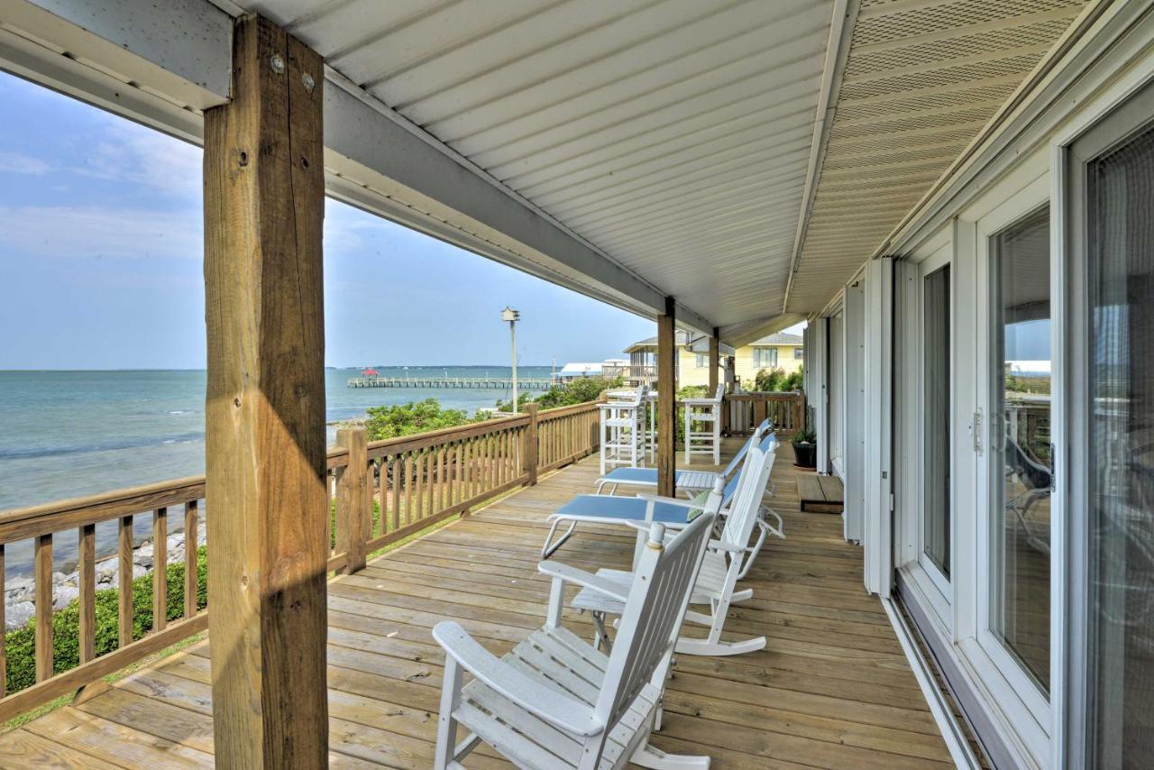 Waterfront Harkers Island Home Sunset View And Dock Экстерьер фото